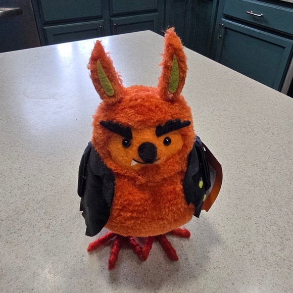 Hyde & Eek! Boutique Other - CLAWSON Hyde & Eek Halloween Bird Vampire Orange Black Cape Target 2019 NWT